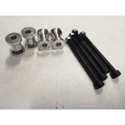 Skinz Handlebar Riser Kit 1" (For a Polaris flat Top)